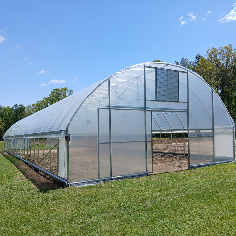 What is the most inexpensive way to build a greenhouse?